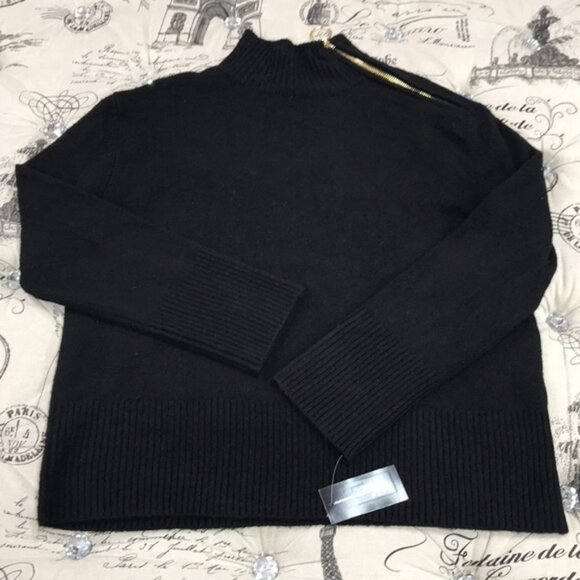 I.n.c. Side Zip-Up Sweater - Picture 2 of 5